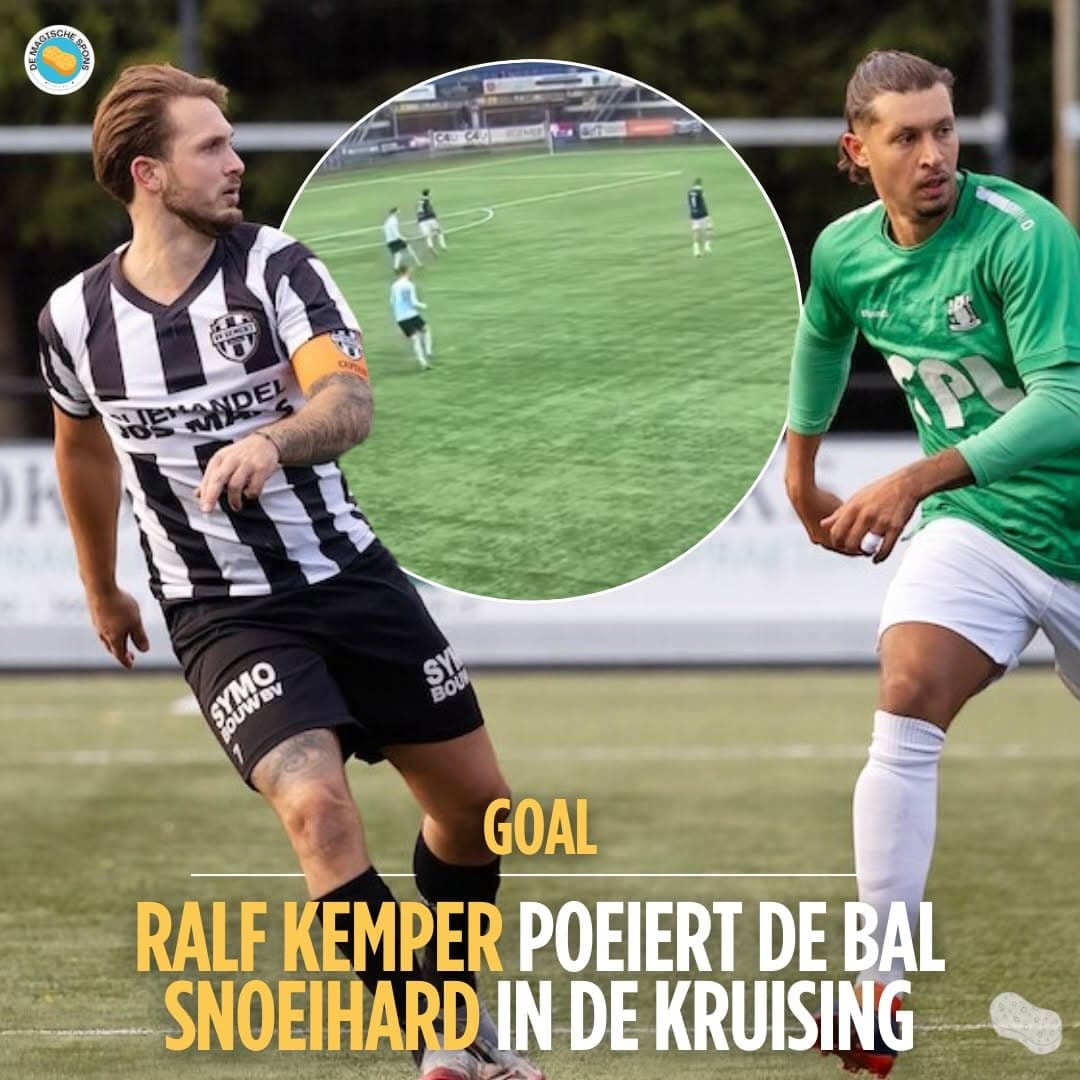De 1-2 van Ralf Kemper in de 3-3 gespeelde wedstrijd tegen RBC Roosendaal🤯
