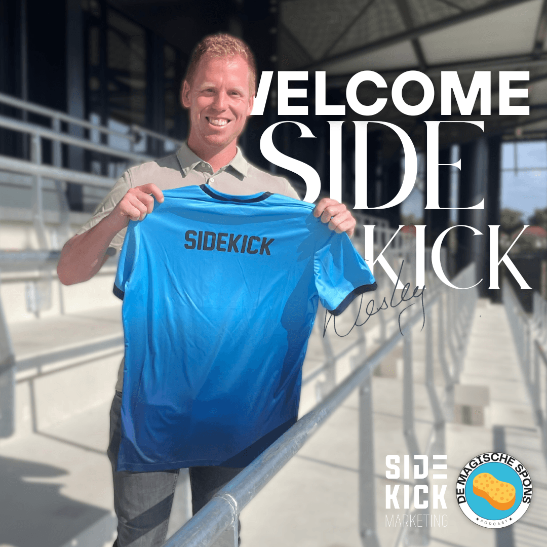 SIDEKICK marketing hoofdsponsor De Magische Spons 2025-2026